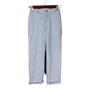 Vineyard Vines Boys Seersucker Breaker Pants Blue Striped Size 10